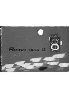 Ricoh Super 44 manual. Camera Instructions.